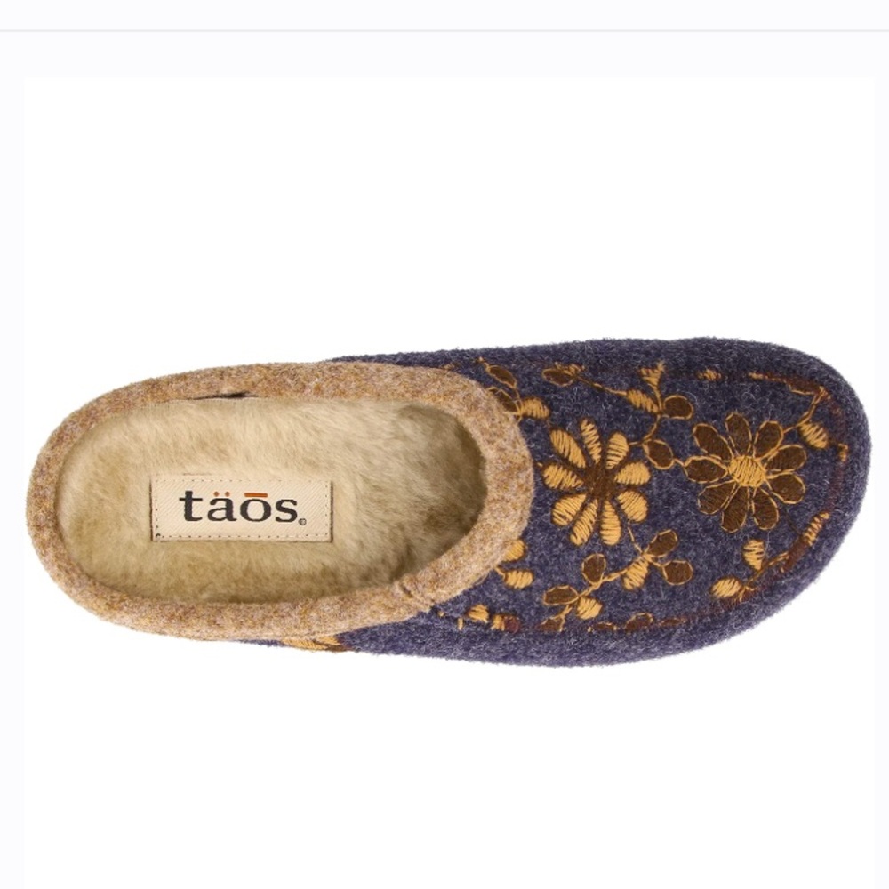 Women's Taos Woolderness Navy Wool Clogs